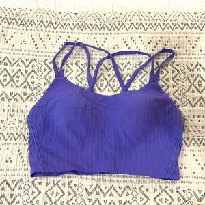 Like a cloud longline ribbed bra